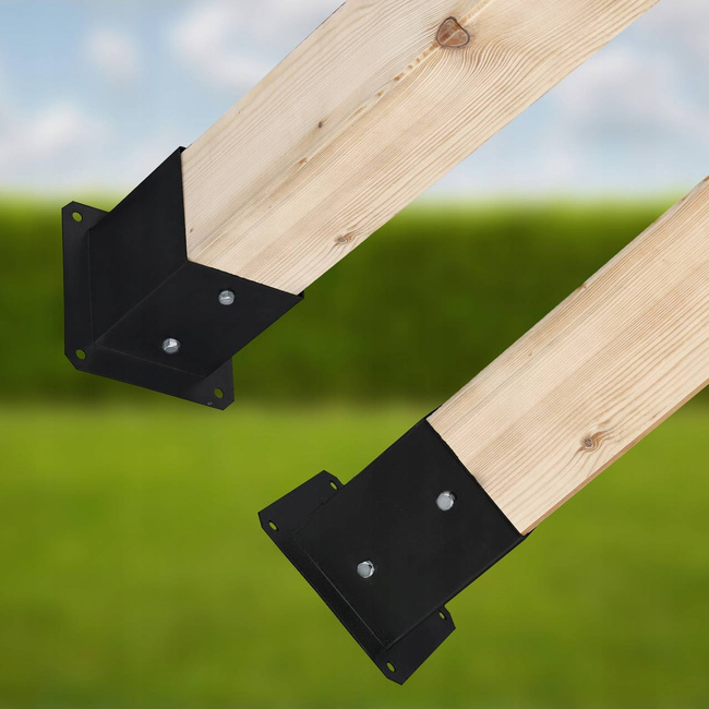 Základ stĺpa skrutková natretý práškovou 100x100 mm